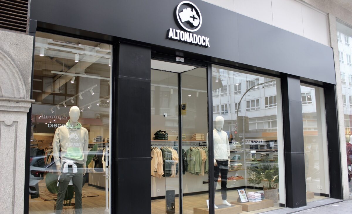 Altonadock se instala en La Coruña en una de sus calles más representativas con la ayuda del equipo de Retail Ocupantes